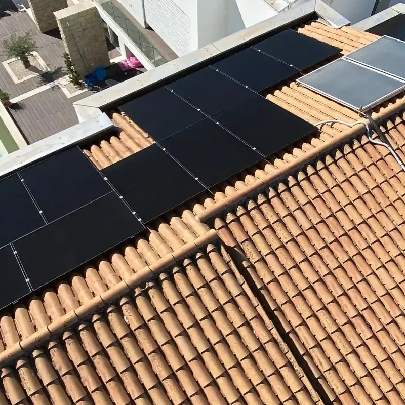 Impianto a pannelli solari